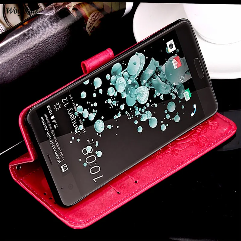 WolfRule чехол для HTC U Ultra Чехол Флип PU держатель карт кошелек бампер телефона ультра 5
