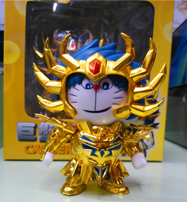 HKXZM аниме Рисунок 10 см мультфильм Дора кошка Дораэмон Cos Saint Seiya раковая ПВХ