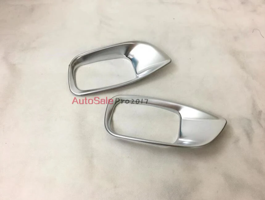 

For Jaguar F-Pace f pace X761 2016 2017 Matte ABS Chrome Interior Car Seat Adjustment Button Cover Trim 8pcs