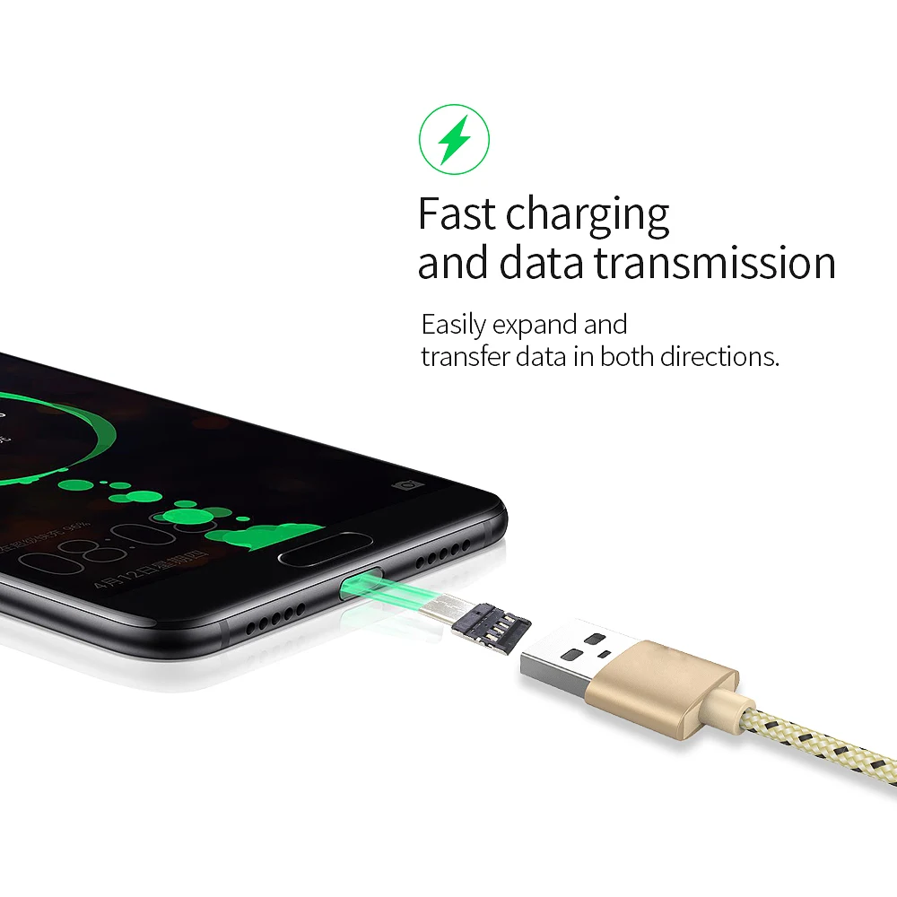 Кабель для передачи данных TISHRIC OTG Type c адаптер Micro USB Xiaomi Huawei Samsung мышь usb флеш