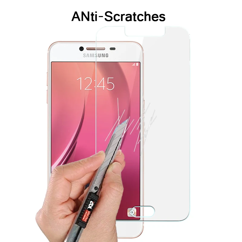 Закаленное стекло пленка для Samsung Galaxy C5 C7 C9 Pro стеклянная SM-C5000 C7000 C9000 Защитная