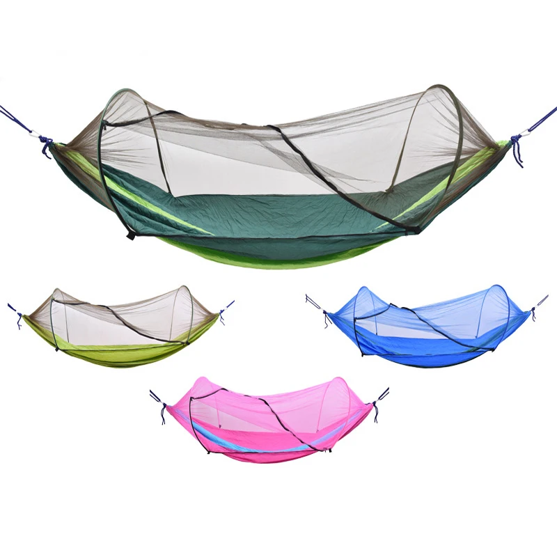 Новый Уличный дорожный одиночный двойной гамак Ультралегкая для кемпинга с