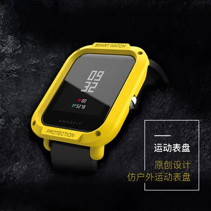 PC защитный чехол для часов Xiaomi Huami Amazfit Bip Bit Youth Watch Корпус рамка аксессуары
