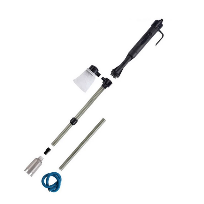 Glass Aquarium Electric Syphon Bottle Sand Washing Auto Fish Tank Vacuum Gravel Water Changer Filter Cleaner Washer | Дом и сад