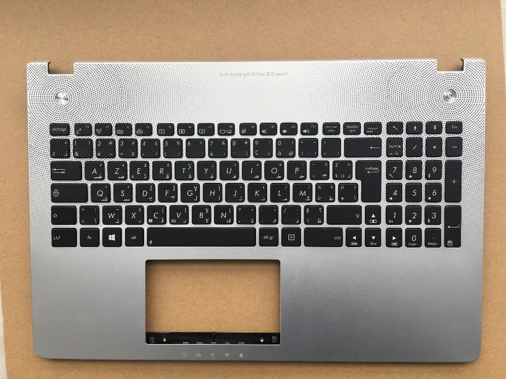 AF арабо-Французская клавиатура для рук ASUS G56 N56 N56VB N56VJ верхняя крышка чехол BlackN56VM
