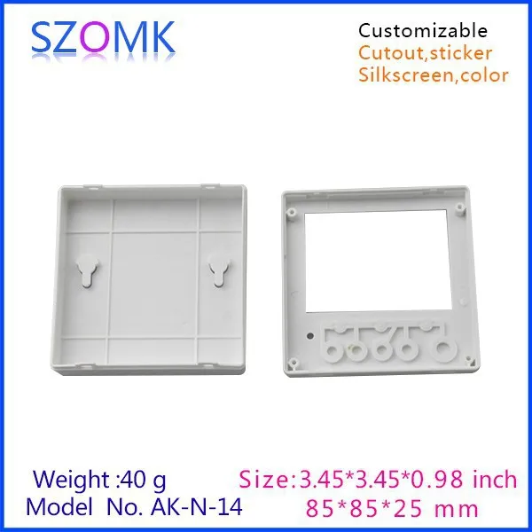 Пластиковый корпус для электроники сделай сам ЖК дисплея (4 шт.) 85*85*25 мм АБС