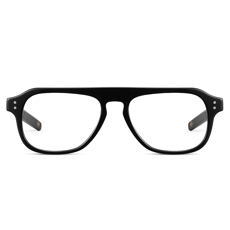 Kingsman винтажные ацетатные очки по рецепту черные Оправы для близорукости мужские