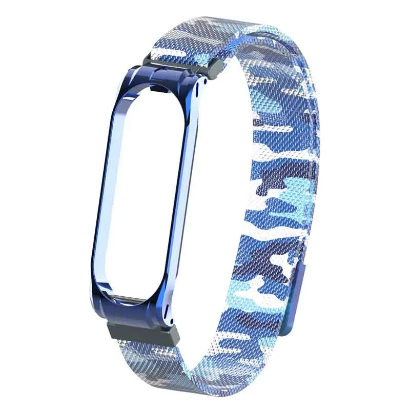 Magnet 3 Металлический ремешок mi Band 3 4 для Xiao mi band 3/4 фитнес-браслет Smartband спортивные часы браслеты Correa умные аксессуары - Цвет: Magnet 3