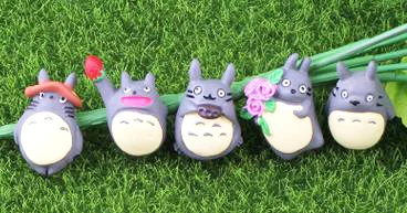 (10 шт./лот) Хаяо Миядзаки Тоторо мультфильм Смола магнит на холодильник | Дом и сад