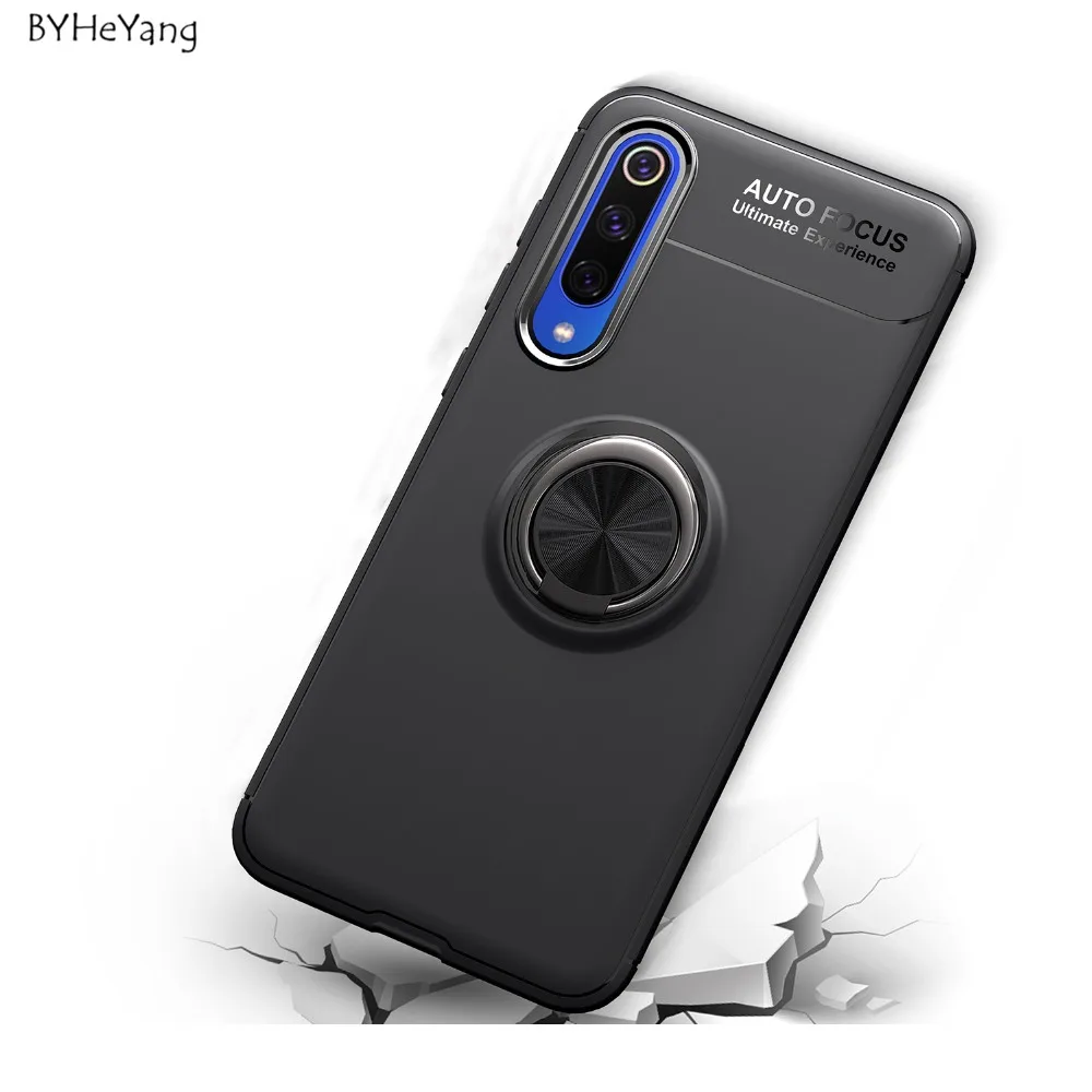 Чехол для XiaoMi Mi 9 чехол Mi9 автомобильный держатель мягкий силиконовый с магнитным