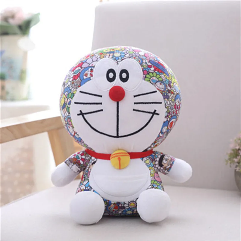 As picture Japaneses Аниме Doraemon Плюшевые Детские игрушки Kawaii куклы Doraemon игрушки мягкие животные Подушка Детские игрушки Подарки для детей подарки для друзей - Цвет: As picture