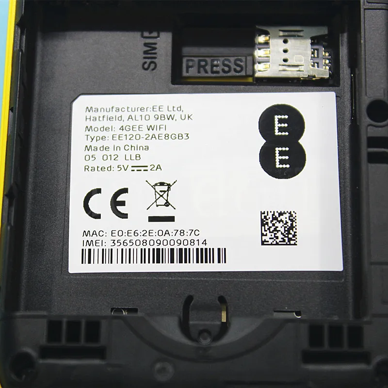 Разблокированный Alcatel EE120 Cat12 600 Мбит/с портативный аккумулятор 4300 мАч 4G LTE