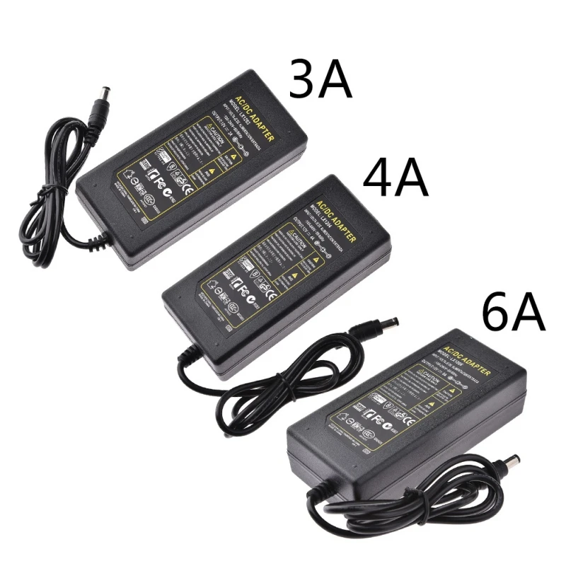 Pc 12 V 3A 4A 6A адаптер питания конвертер зарядное устройство Вход AC 110 V 220 V Выход DC 12 V для светодиодной ленты свет трансформатор