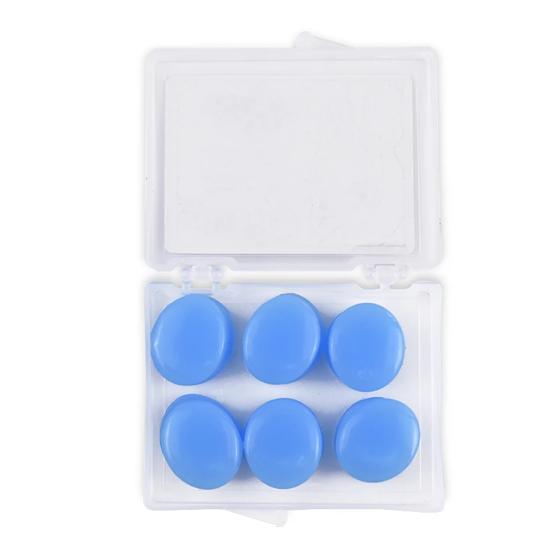 6 шт./кор. анти Шум Мягкий силиконовый чехол для сна беруши во время путешествий