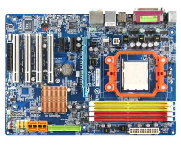 Для Gigabyte GA-M52S-S3P оригинальная б/у рабочего стола материнской платы M52S-S3P гнездо AM2