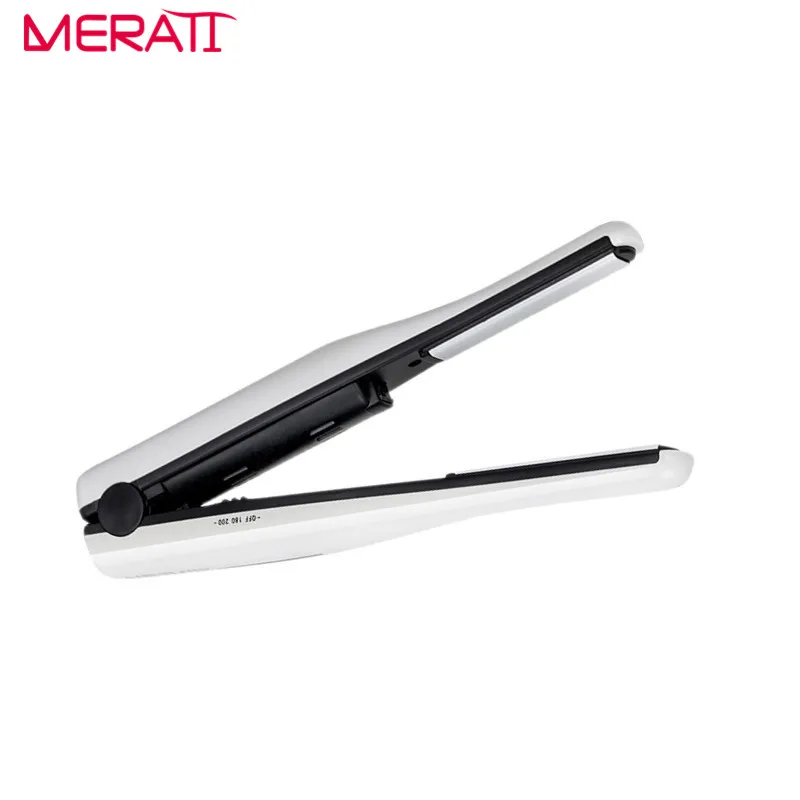 2017 выпрямитель для волос Перезаряжаемые Беспроводная мини волосы бигуди Утюг