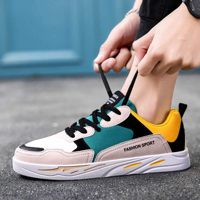 Autumn/winter Round Toe Men's Casual Shoes Students Skateboarding Warm Flat Running Low Top | Спорт и развлечения