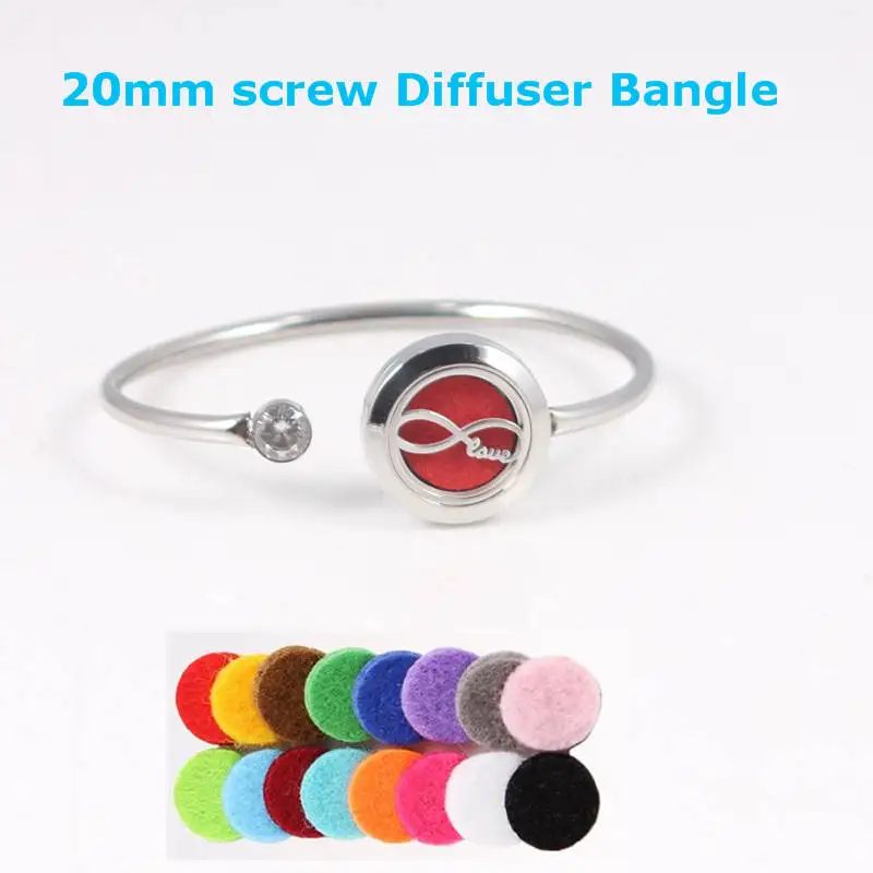 Женский браслет медальон из нержавеющей стали 20 мм|bangle designer|designer banglestainless steel bangle