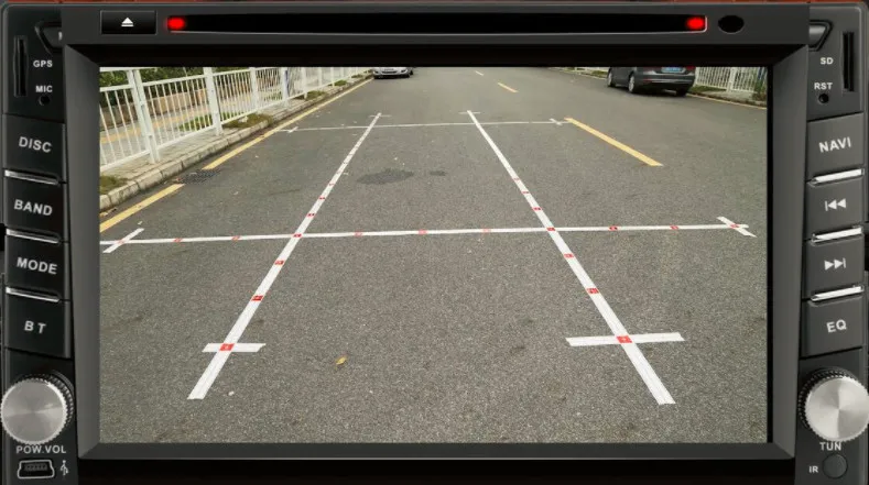 Автомобильная HD 3D панорамная камера с углом обзора 360 градусов, камера заднего вида 1080 P, парковочная камера заднего вида, динамическая направляющая, опционально