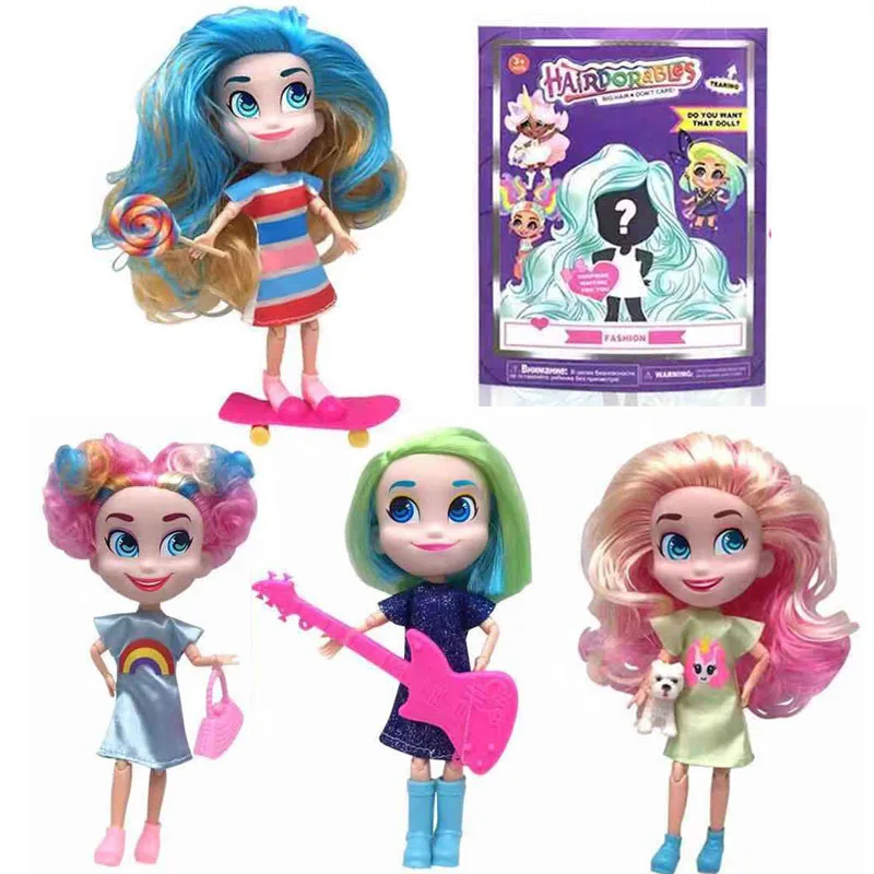 Новые модные куклы для девочек домашние детские Hairdorables детей фигурки популярные