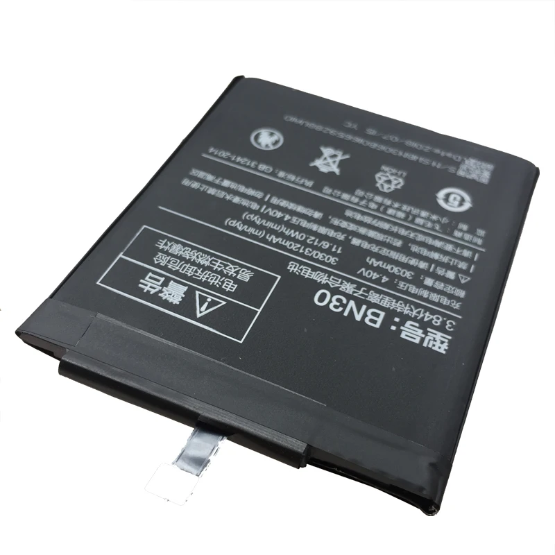 

Original BN30 Mobile Phone Battery For Xiaomi Redmi 4A 3120mAh Replacement Li-ion Battery + Tool