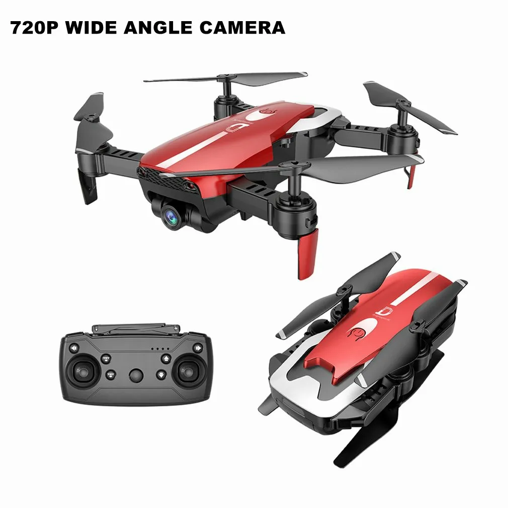 X12 FPV RC складной Дрон с камерой HD широкоугольный Wifi RC Квадрокоптер удерживающий высоту один ключ возврат Безголовый Mode3D флип - Цвет: RED 720P