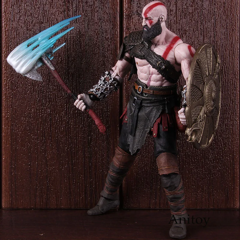 NECA God of War 4 Kratos& Atreus конечная ПВХ God of War фигурка Коллекционная модель игрушки 2-pack