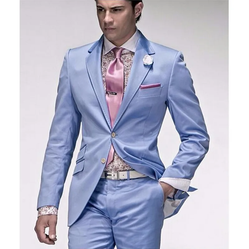 

2022 мужской костюм с вырезом на заказ, облегающий смокинг для шафера, жениха, мужской костюм для выпускного, свадьбы, Smart Casual (пиджак + брюки)