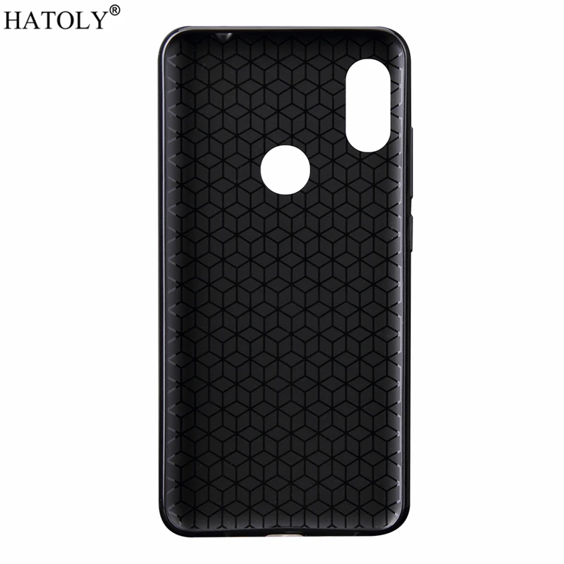 Чехол HATOLY для Xiaomi Redmi Note 6 Pro Ультратонкий Мягкий ТПУ чехол из углеродного волокна