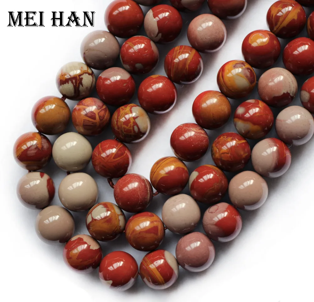 Meihan Free shipping 8mm 10mm Natural Norena round loose beads for Bracelet necklace DIY making design or gift | Украшения и