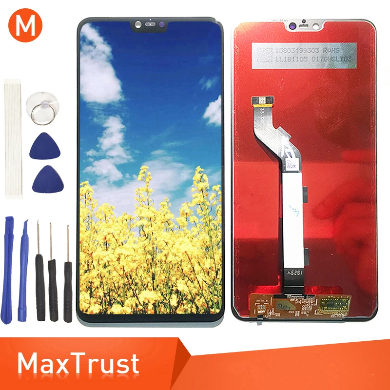 ЖК дисплей и дигитайзер сенсорного экрана в сборе для Xiaomi Mi 8 Lite Mi8 Mi8X Youth 6 26