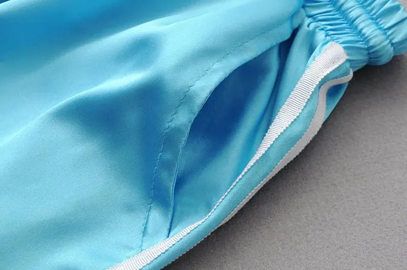 Anspretty одежда лето 2018 г. Полосатый Хип Хоп брюки для девочек Джоггеры женщин полной