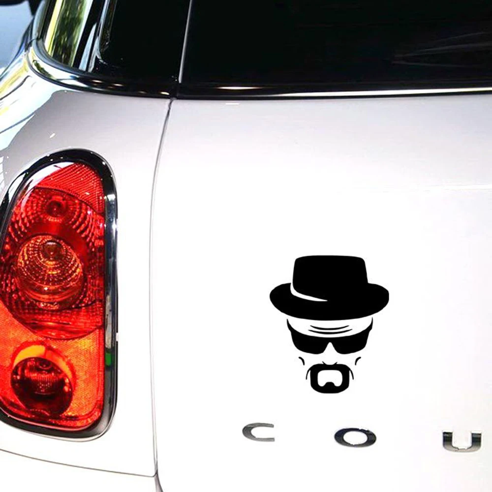 Светоотражающие автомобильные наклейки Aliauto Breaking Bad Уолтер белого цвета и для VW