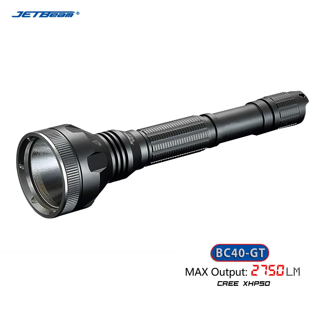 Новинка 2019 высококачественный фонарь Jetbeam BC40GT/прожектор 2750Lm XHP50 LED Прямая
