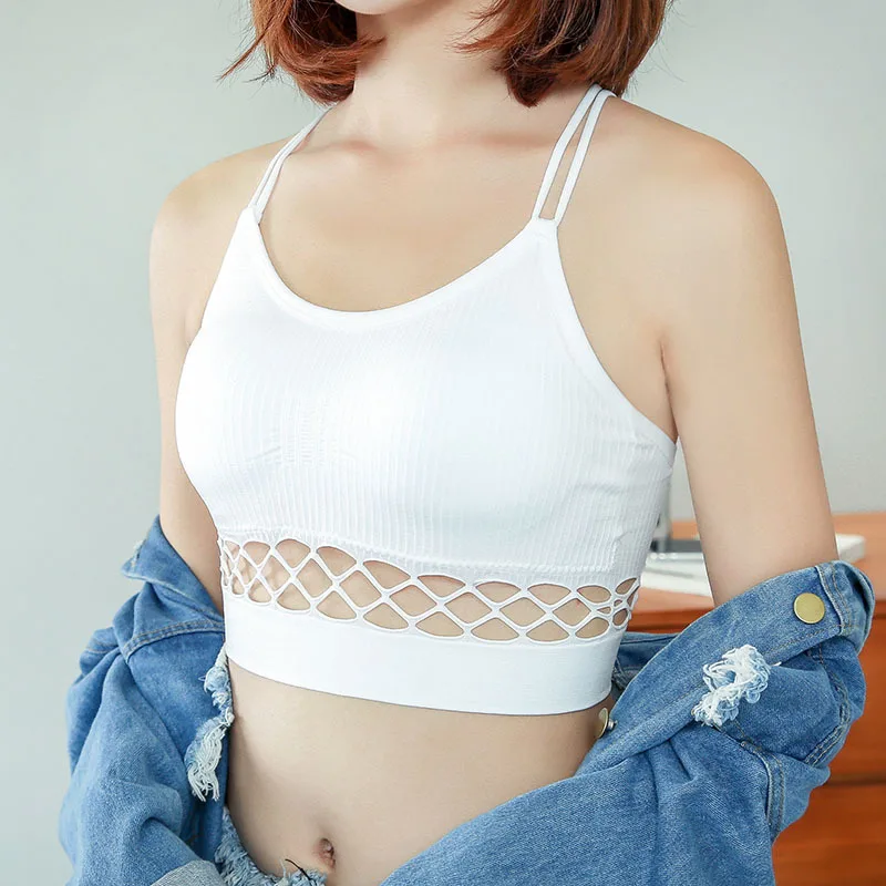 3 шт./партия женские бесшовные топы с лямками|Топы без бретелек| |