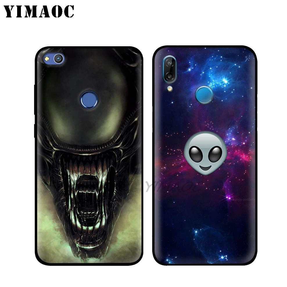 YIMAOC Alien Horror Soft Case for Huawei Honor Mate 20 9X Note 10 Pro 8X 8 6A 7A 7X 7C Y9 Y7 Y6 Prime 2018 2017 View |