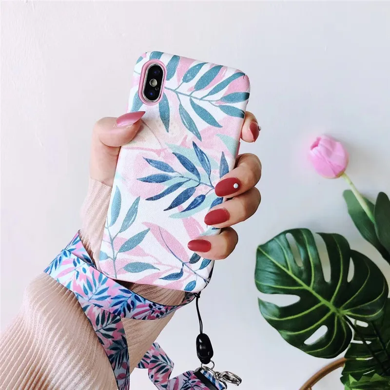 Элитный бренд матовая Мягкий силикон IMD крышка для iPhone case X Xs 7 8 плюс 6 S милый