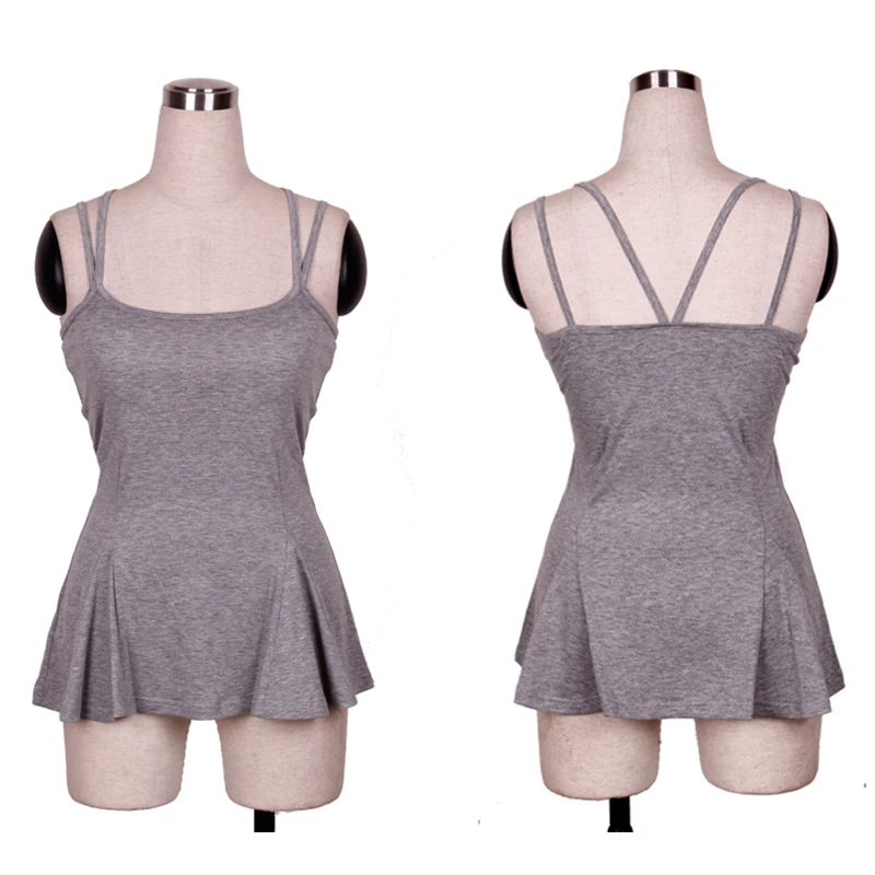 Пикантные хлопок Спагетти ремень basic Стиль Футболки для девочек футболки женские