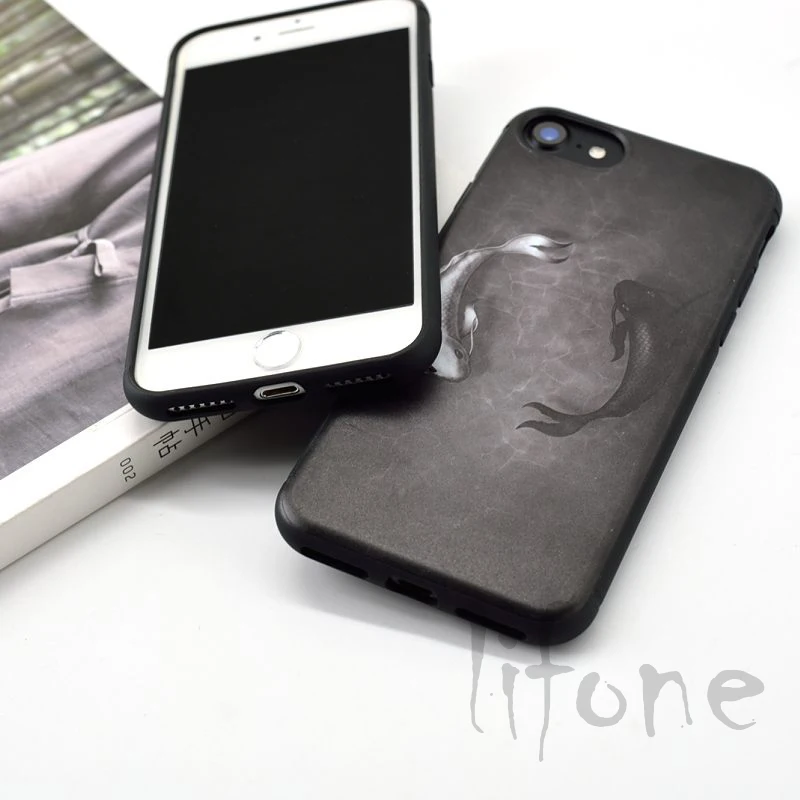 Высокое Качество для iphone 6 6s plus 7 плюс BK Candy Мягкий силиконовые Лев Телефон Случаях
