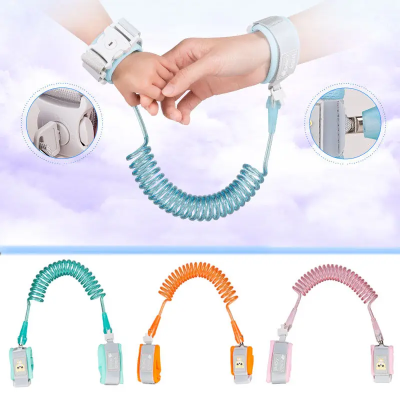 

Toddler Baby Kids Safety Harness Hand Belt Anti-lost Walking Strap Wrist Leash