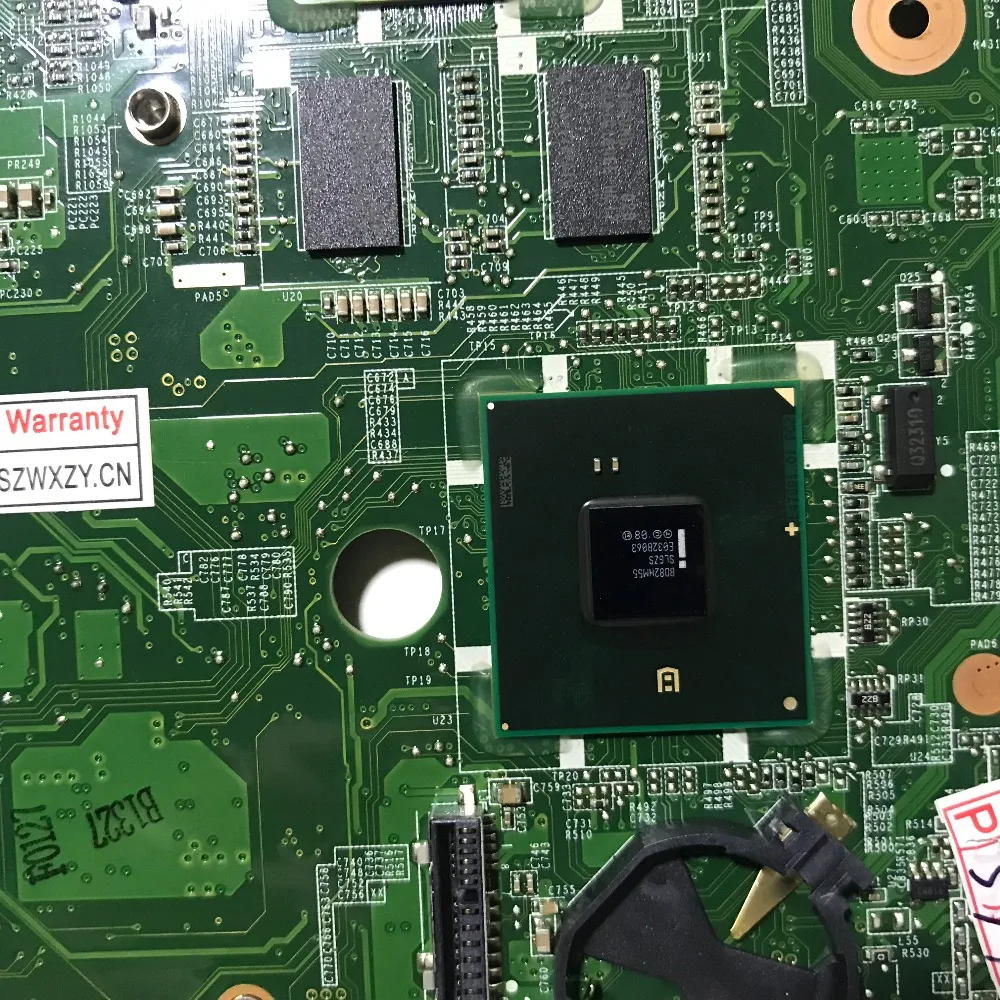 Восстановленная материнская плата для ноутбука HP G42 CQ42 G62 CQ62 637584-001 со штативом HM55