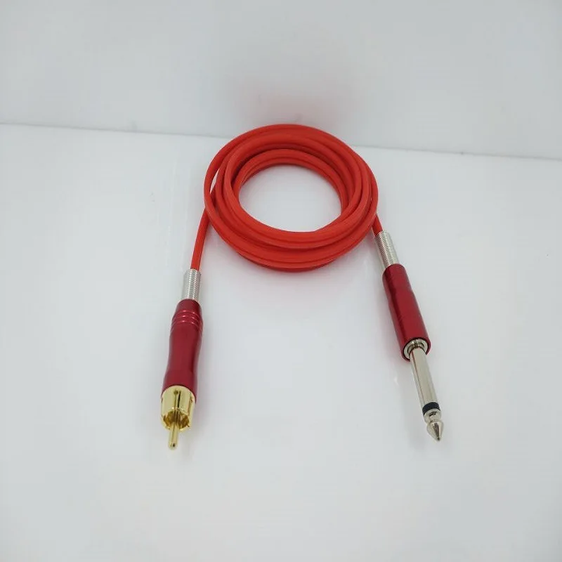 Новейший мягкий шнур с зажимом RCA 1 8 м силиконовый провод 22 AWG медная проволока