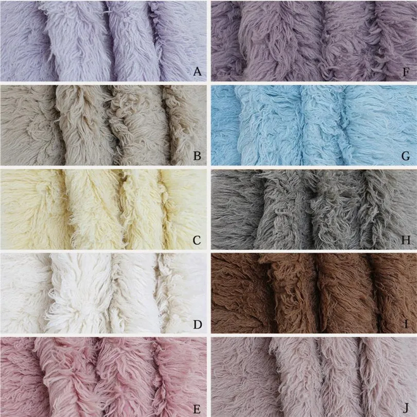 Реквизит для фотосъемки новорожденных кудрявый коврик Flokati детская стойка Beanbag