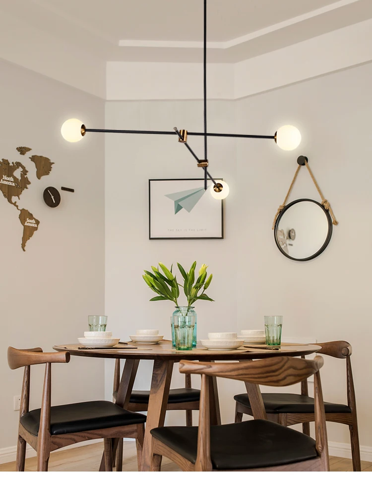 Современные скандинавские подвесные светильники hanglampen voor eetkamer Douille G9 светодиодный светильник