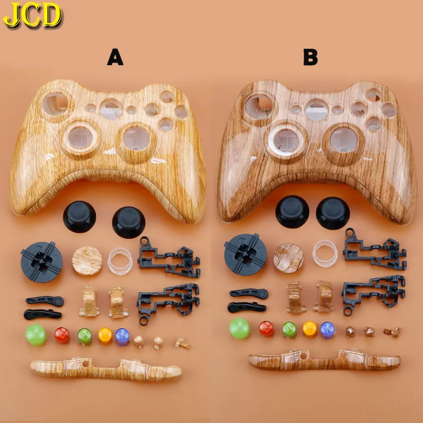 JCD для Xbox 360 игровой контроллер Деревянный Жесткий чехол геймпад защитный Полный
