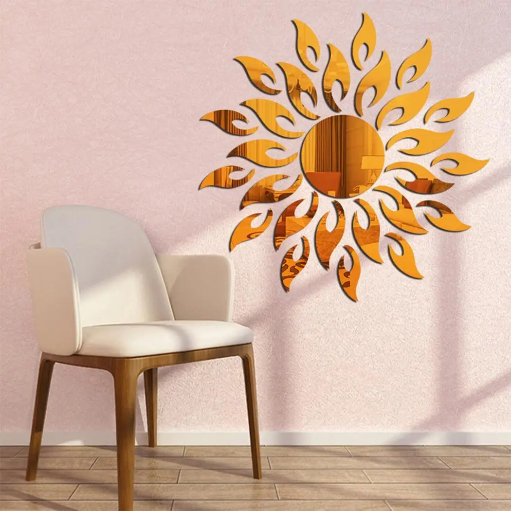 Стикер Sun Art шт/набор 27 зеркальный шкаф ТВ комната Наклейка для формы Съемная DIY