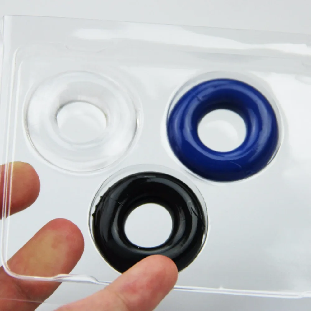 Кольцо для пениса удлинитель 3 шт./компл. силиконовое кольцо на пенис интимные