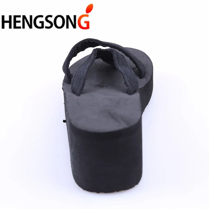 HENGSONG/2017 г. Летние босоножки на танкетке женские шлепанцы без застежек пляжные