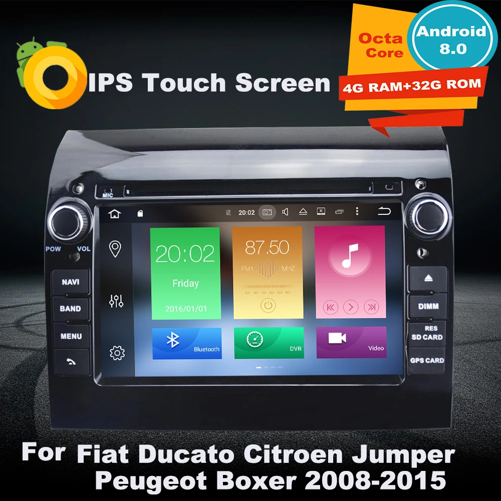 Поддержка Apple Carplay Android8.0 Автомобильная Радио Навигация GPS DVD мультимедийный плеер