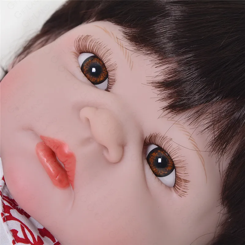 Reborn Baby Doll Bebe полный силиконовые Виктория Bonecas ручной работы кровать время Playmate